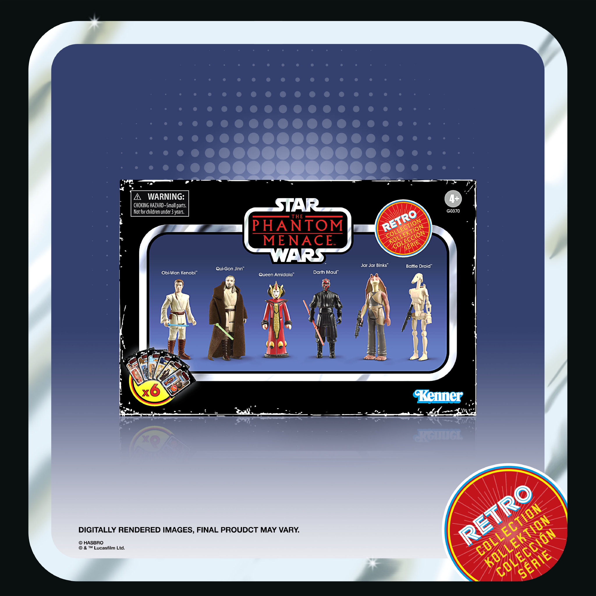 thumbnail image 2 of Star Wars Jar Jar Binks Power Of Jedi Action Figure Tatooine Complete Loose 2001 2 of 13