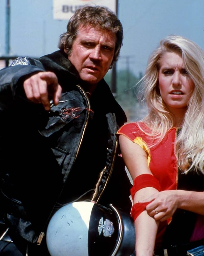 Heather Thomas and Lee Majors in The Fall Guy classic 1980s ABC television series