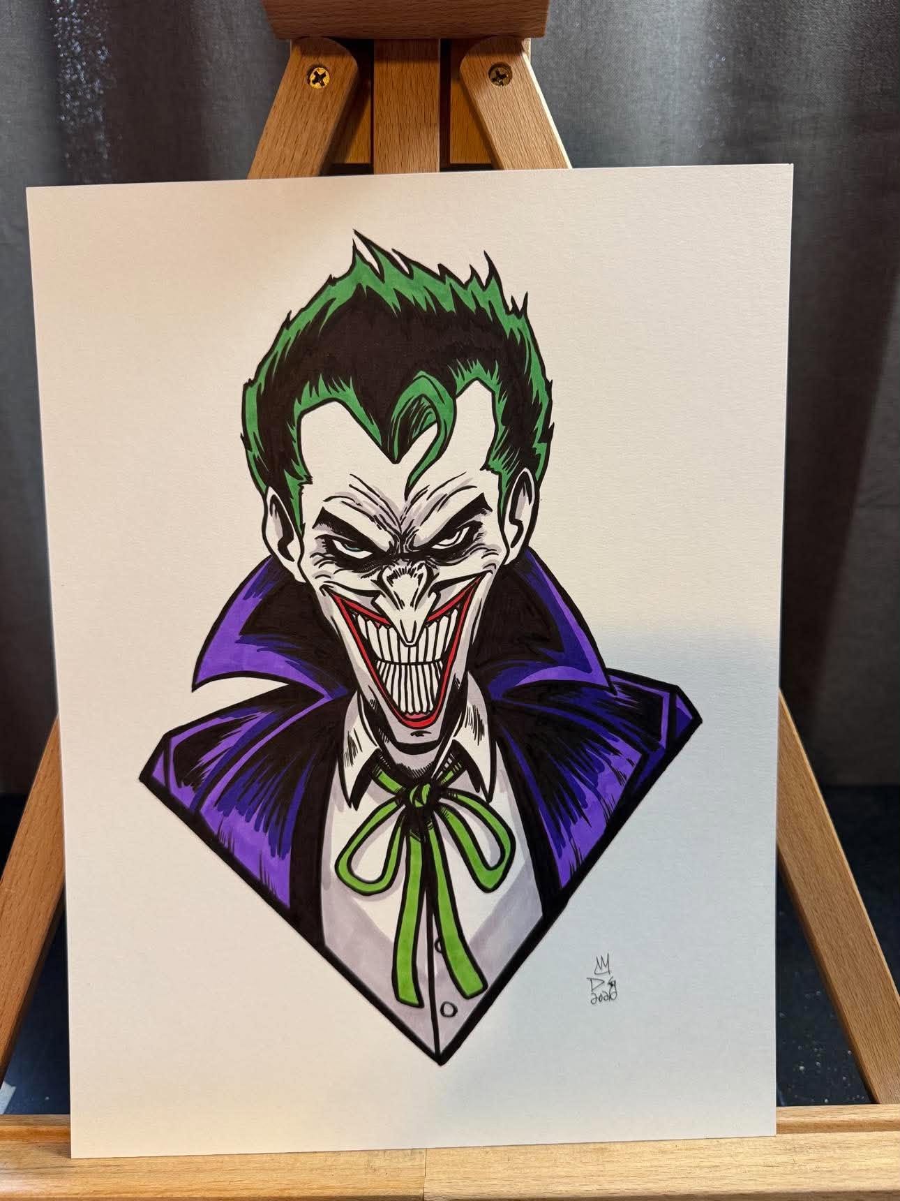 Danny Givens Joker Batman artwork $35