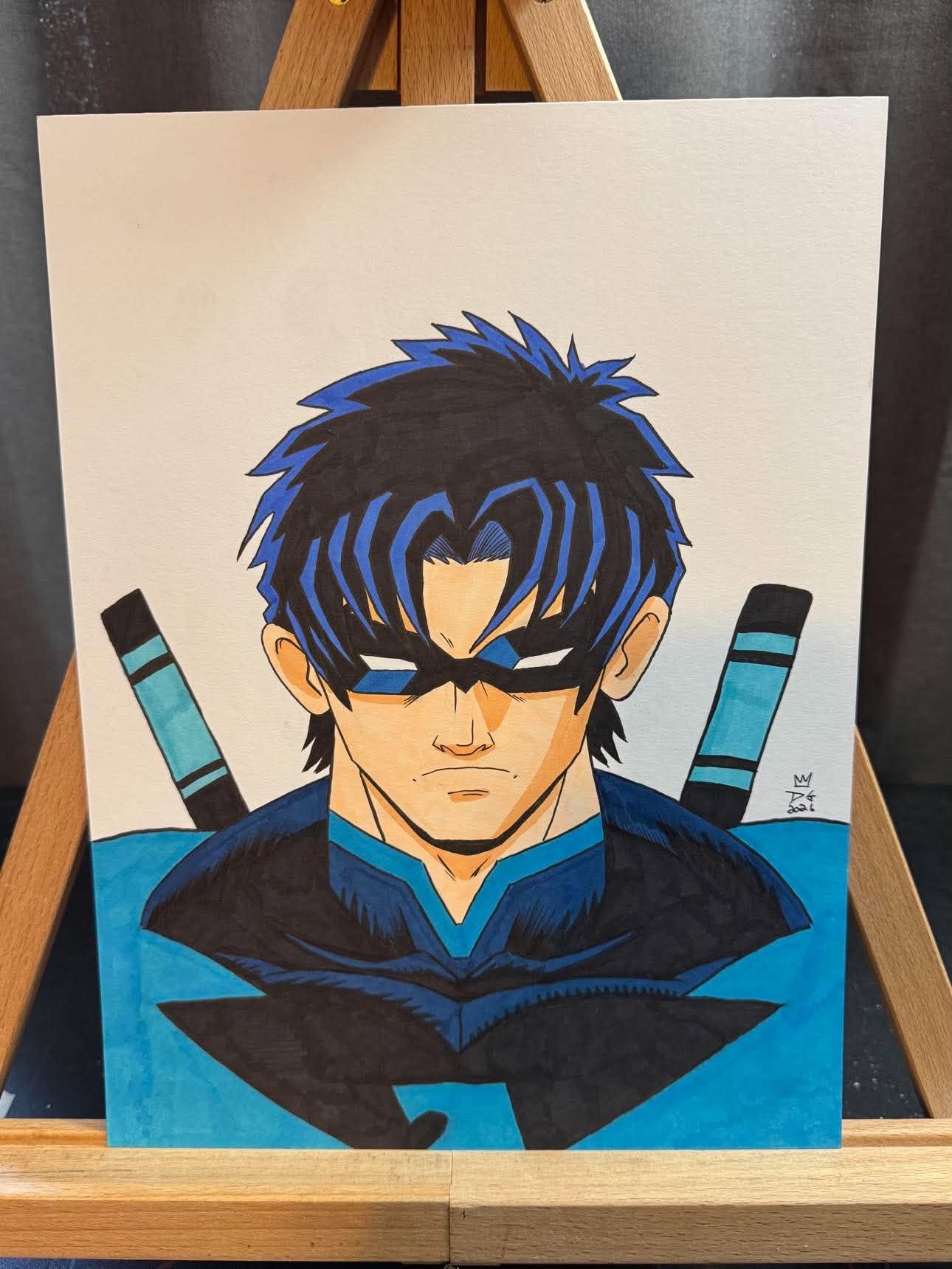 Danny Givens Nightwing DC Comics artwork