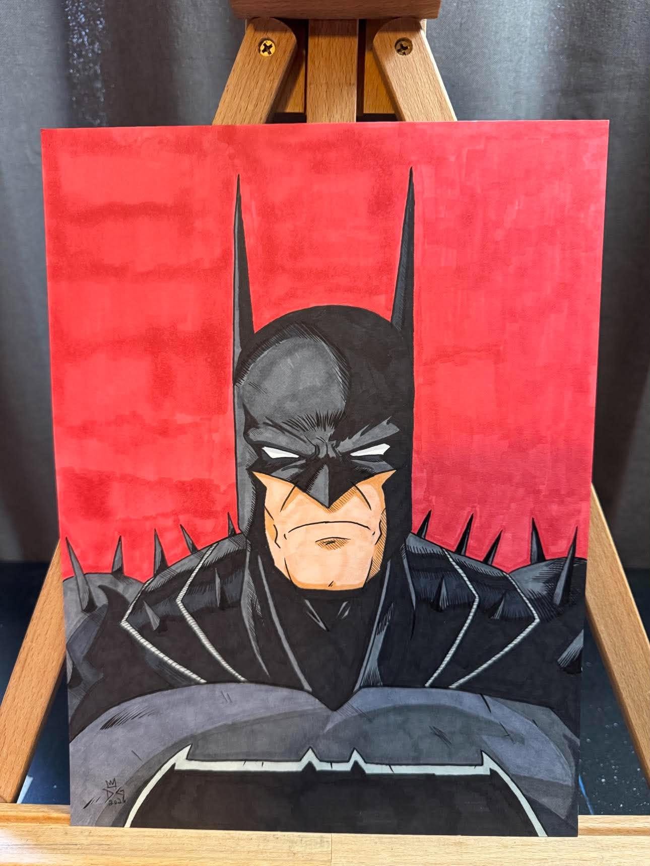 Danny Givens Batman Dark Knight artwork $35