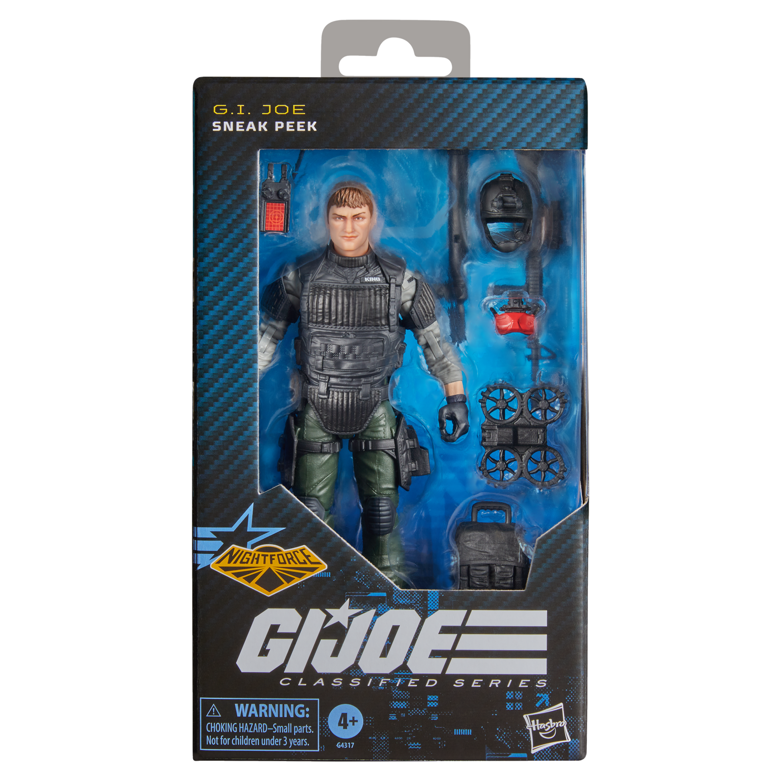 GI Joe Classified Series 237 Night Force Sneak Peek front packaging