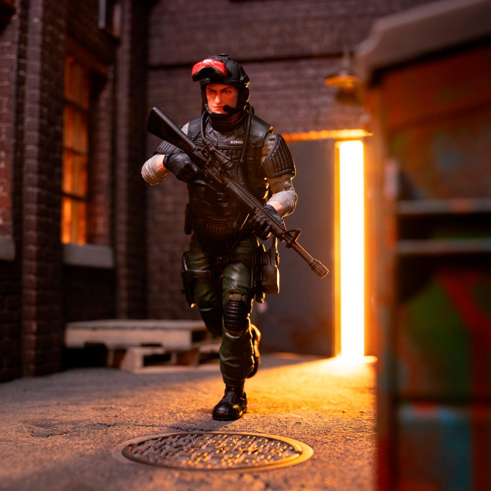 GI Joe Classified Sneak Peek running during an urban tactical operation